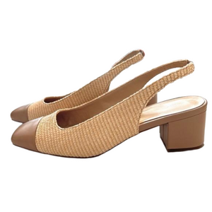 Ann Taylor Tan and Brown Heels